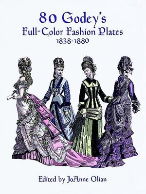 cover image of 80 Godey's Full-Color Fashion Plates